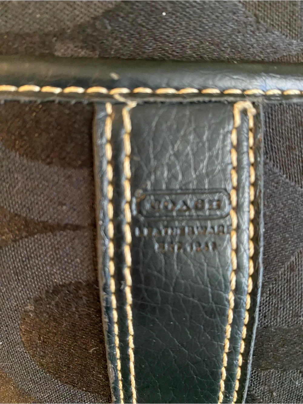 Coach Signature Crossbody Bag in Black